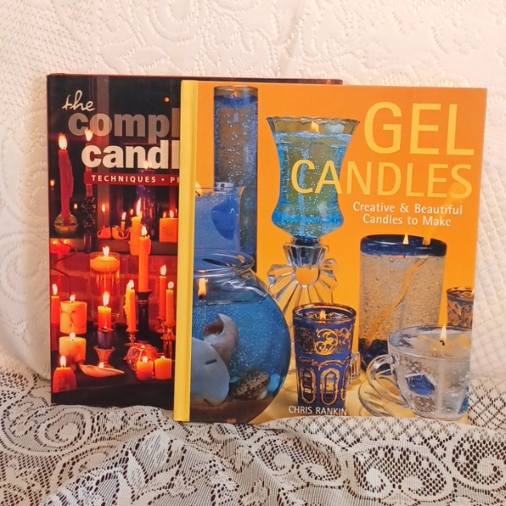 2 candle making books 6227